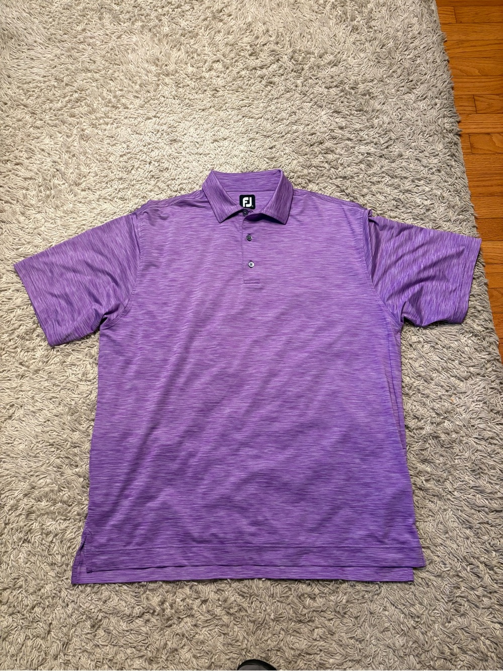FootJoy Heathered Purple Performance Polo